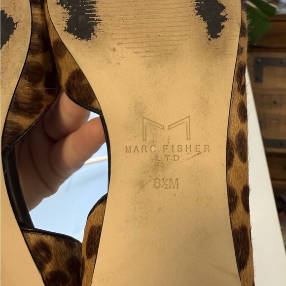 Marc Fisher Leopard Print Flats - Picture 7 of 7